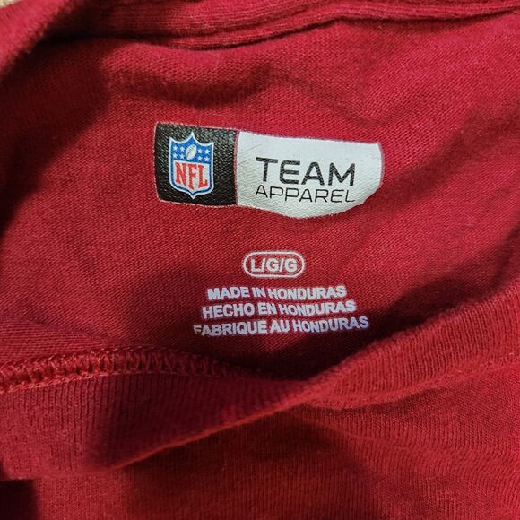 NFL Washington Redskins Team Apparel T-Shirt, Size Large - Picture 4 of 8